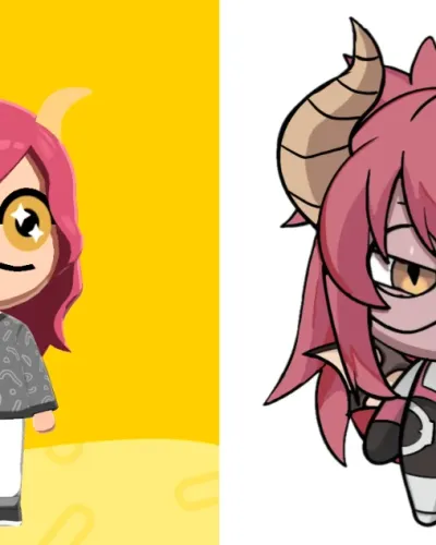 Mii-Porträt von Gecko (Zentreya's Mascot)