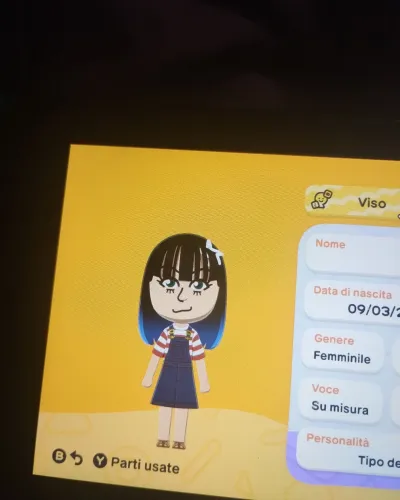 Mii portrait of Emilia