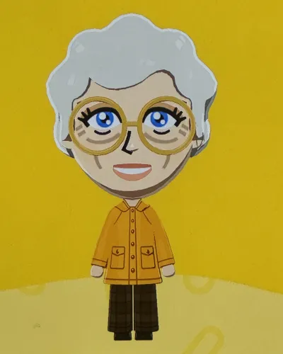 Mii-Porträt von Sophia Petrillo