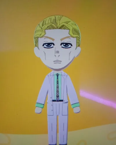 Mii-Porträt von Yoshikage Kira - Jojo Bizzare Aventure