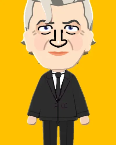 Mii-Porträt von David Lynch