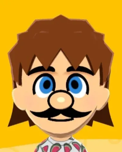 Mii-Porträt von Luigi
