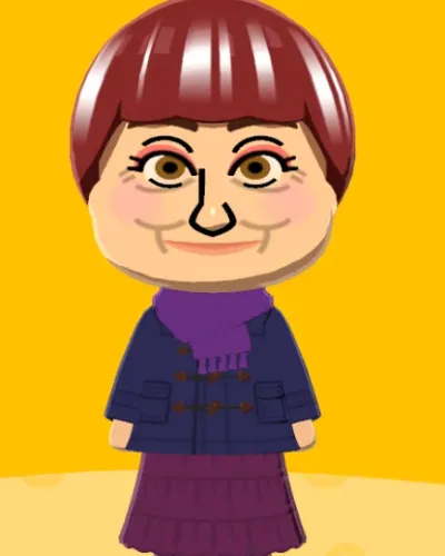 Mii-Porträt von Agnes Varda