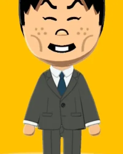Mii portrait of Shigeru Miyamoto