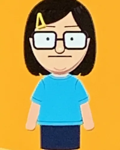 Mii-Porträt von Tina Belcher
