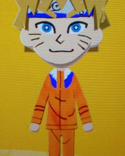 Mii-Porträt von Naruto