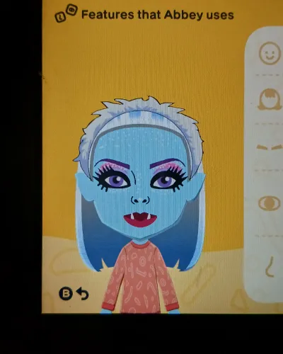 Mii portrait of Abbey Bominable