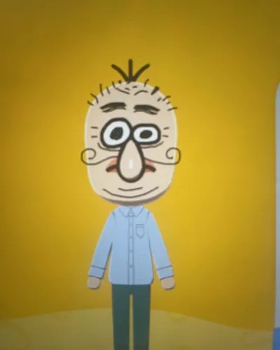 Mii-Porträt von Professor Psychotic