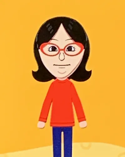Mii-Porträt von Linda Belcher