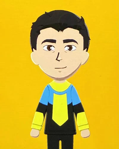 Mii-Porträt von Mark Grayson (Invincible)