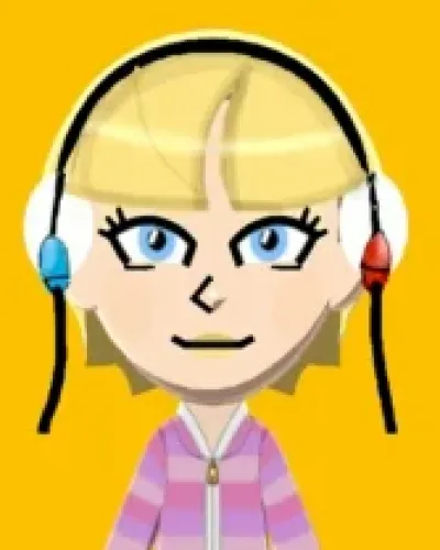 Mii portrait of Kamilla / Elesa