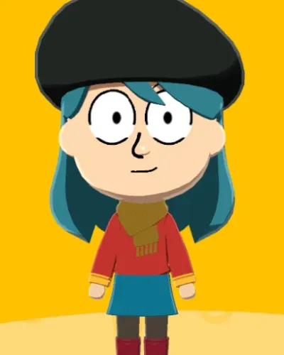 Mii-Porträt von Hilda
