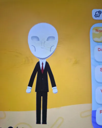 Mii-Porträt von Slenderman