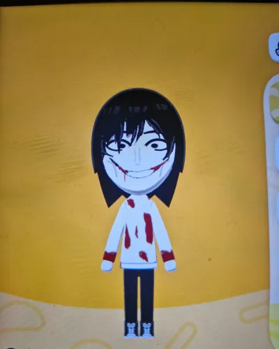 Mii-Porträt von Jeff the killer