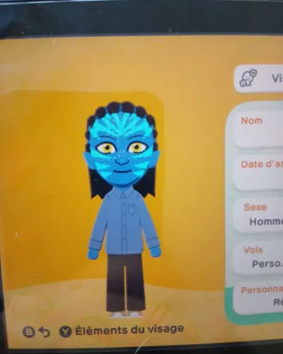 Mii portrait of Neteyam