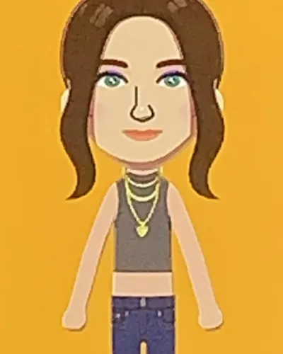 Mii-Porträt von Alexis Rose