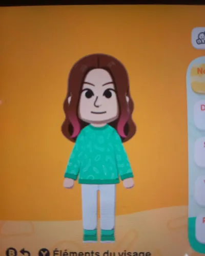 Mii portrait of Megan
