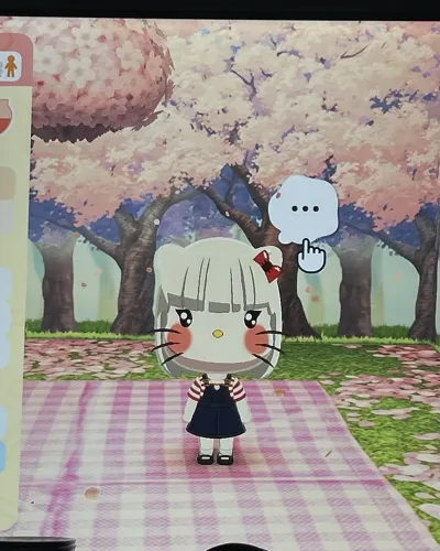 Mii-Porträt von Hello Kitty