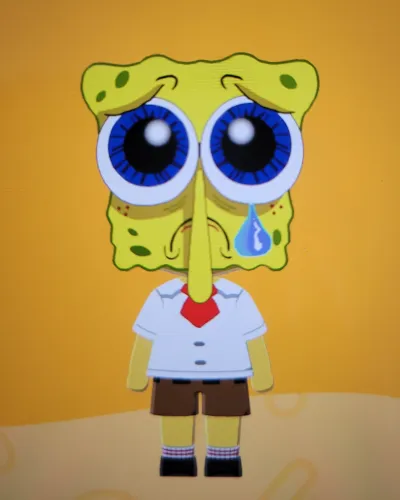 Mii-Porträt von Spongebob