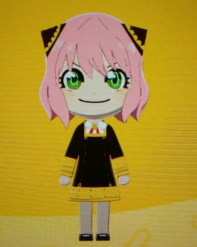 Mii-Porträt von Anya Forger