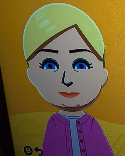 Mii-Porträt von Pamela Poovey