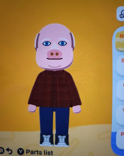 Mii-Porträt von John Pork