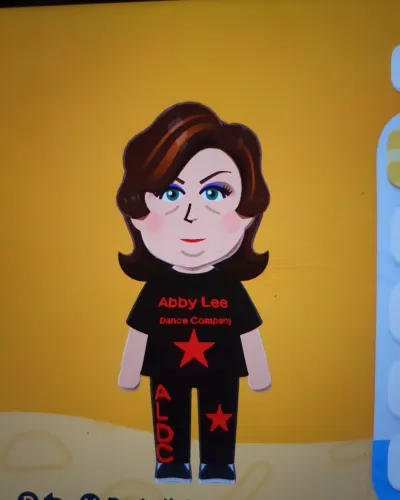 Mii-Porträt von Abby Lee Miller