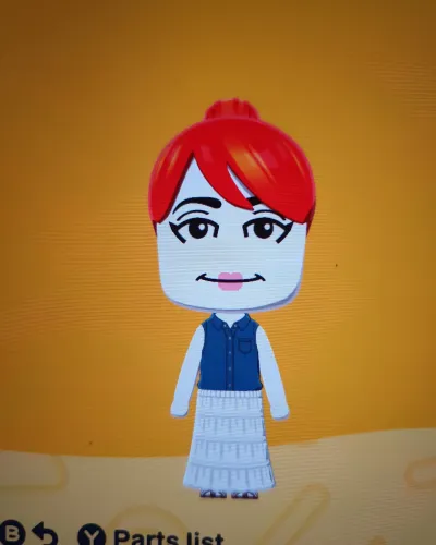 Mii-Porträt von Roblox Woman Face