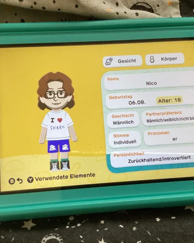 Mii-Porträt von Nico (Myself)