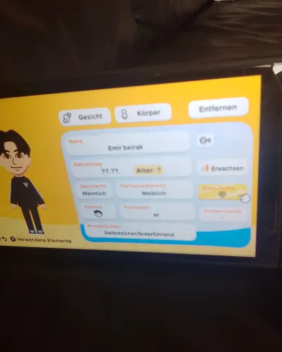 Mii-Porträt von Emir Beirack