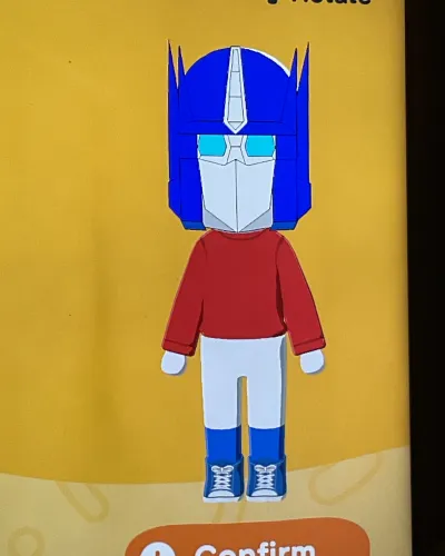 Mii portrait of G1 Optimus Prime
