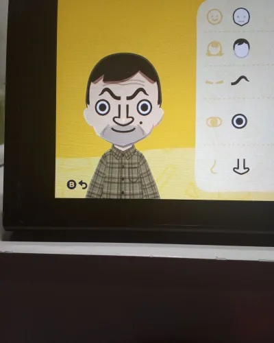 Mii portrait of Mr.bean