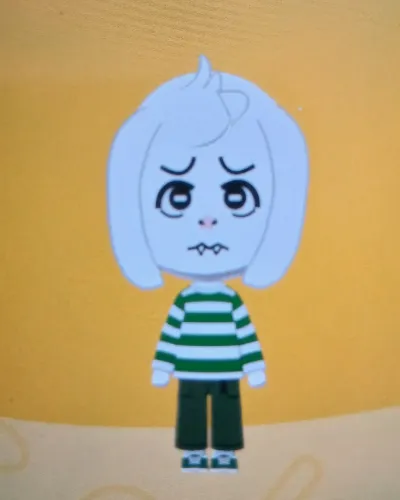 Mii-Porträt von Asriel