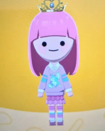 Mii-Porträt von Princess Bubblegum