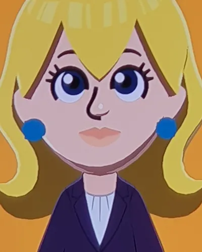 Mii portrait of Peach