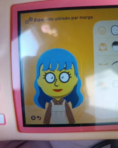 Mii-Porträt von Marge simpson