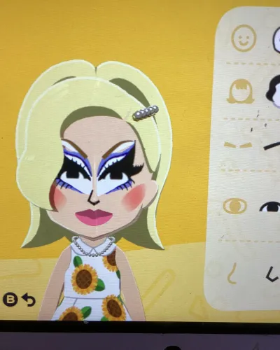 Mii-Porträt von Trixie Mattel
