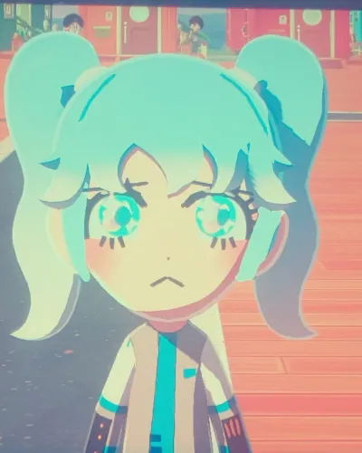 Mii-Porträt von Hatsune Snow Miku