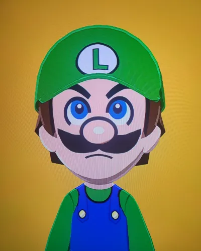 Mii-Porträt von Luigi