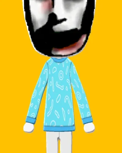Mii portrait of him