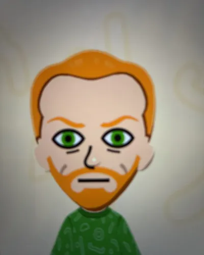 Mii-Porträt von Vincent Van Gogh