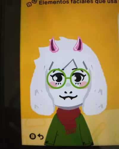 Mii portrait of Ralsei