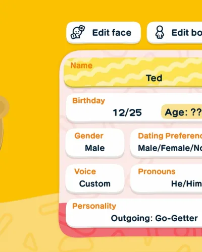 Mii-Porträt von Ted Bennet