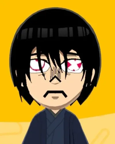Mii-Porträt von Benimaru Shinmon (新門紅丸)