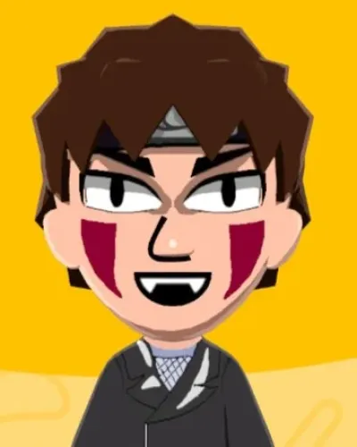 Mii-Porträt von Kiba Inuzuka (犬塚キバ)