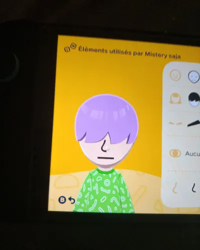 Mii-Porträt von Mistery Saja