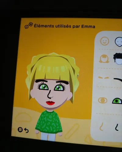 Mii-Porträt von Emma