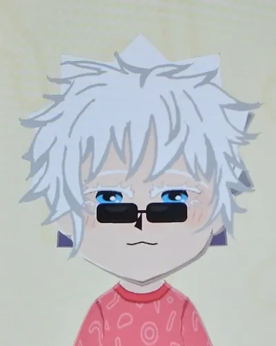 Mii-Porträt von Satoru Gojo