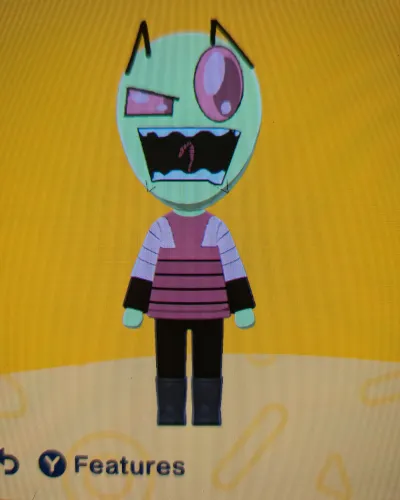 Mii-Porträt von Invader zim