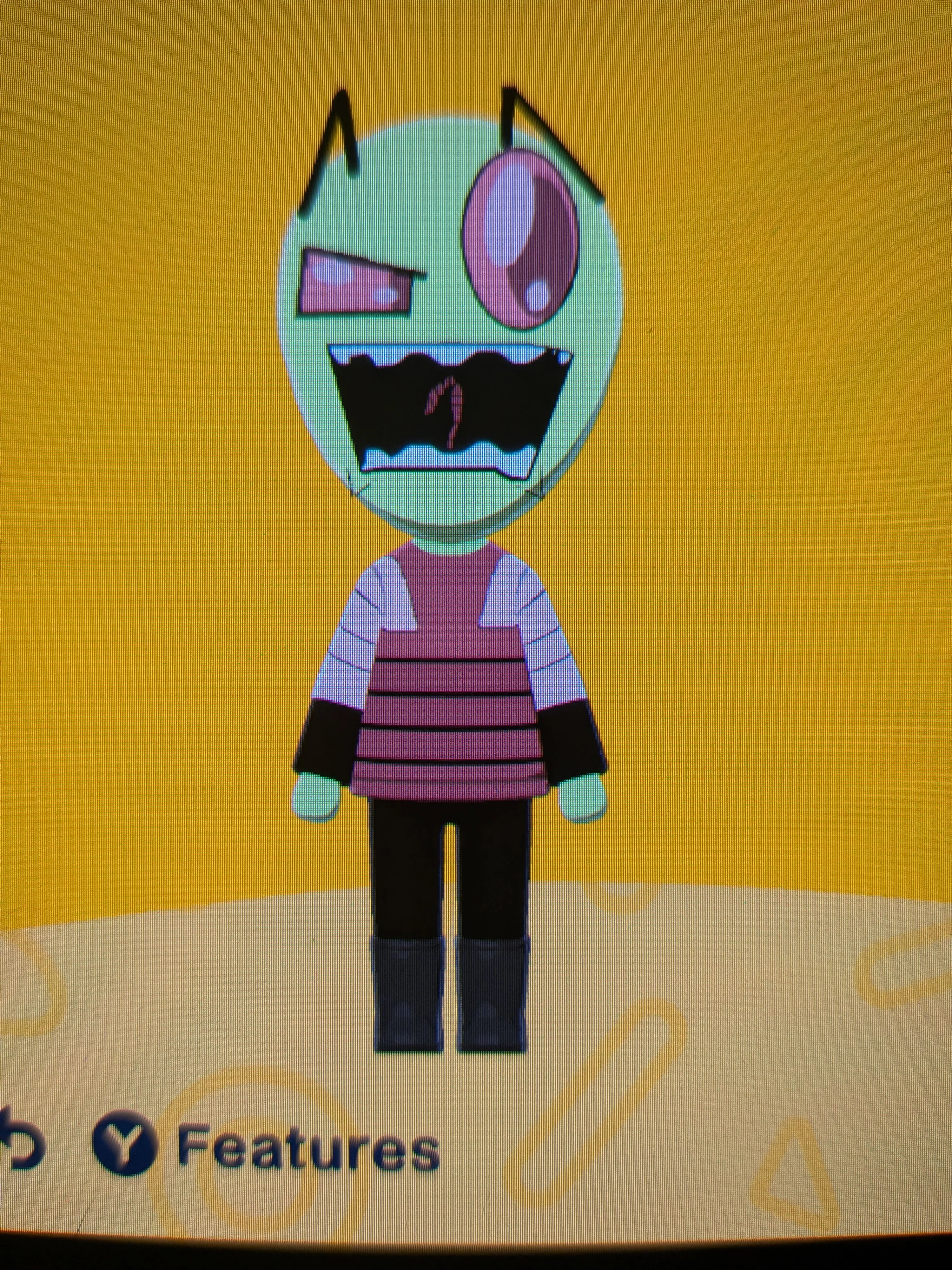 Invader zim Mii Design - Full Guide | Tomodachi Plaza Invader zim Mii Design - Full Guide | Tomodachi Plaza